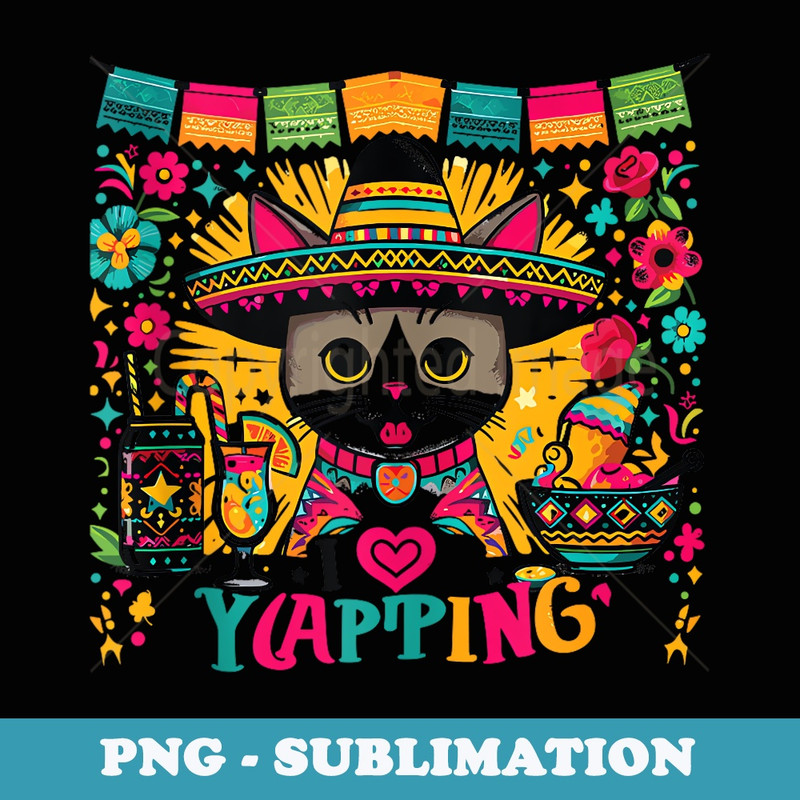 I Heart Yapping I Love Yapping - Digital Sublimation Download File