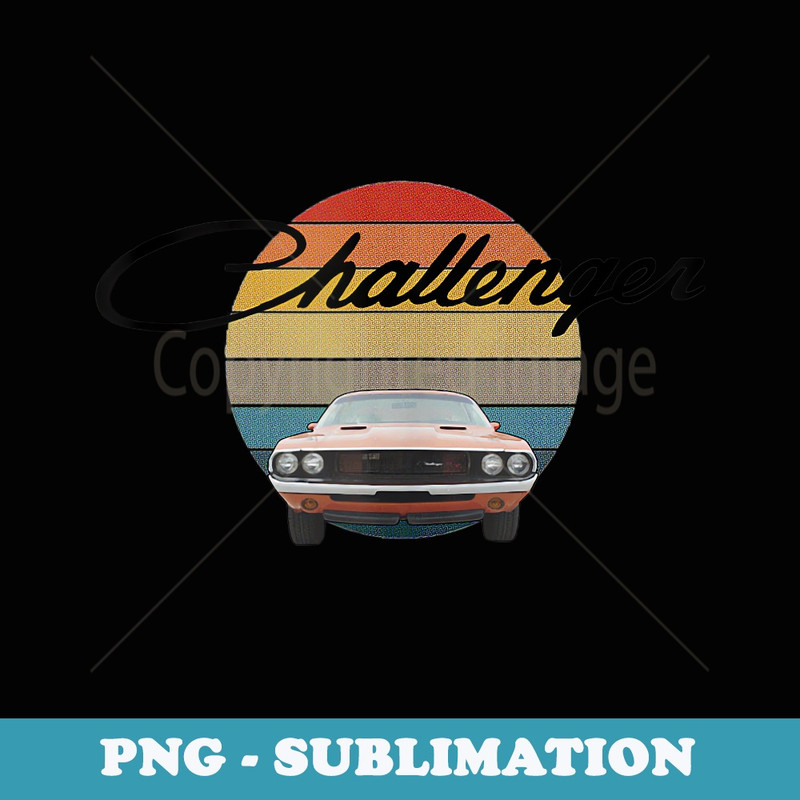 Dodge Challenger - Premium PNG Sublimation File