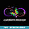 Infinity Butterfly Arachnoiditis Awareness - Aesthetic Sublimation Digital File