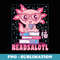 Axolotl Books Readsalotl Reading Bookworm Boys Girls - High-Resolution PNG Sublimation File