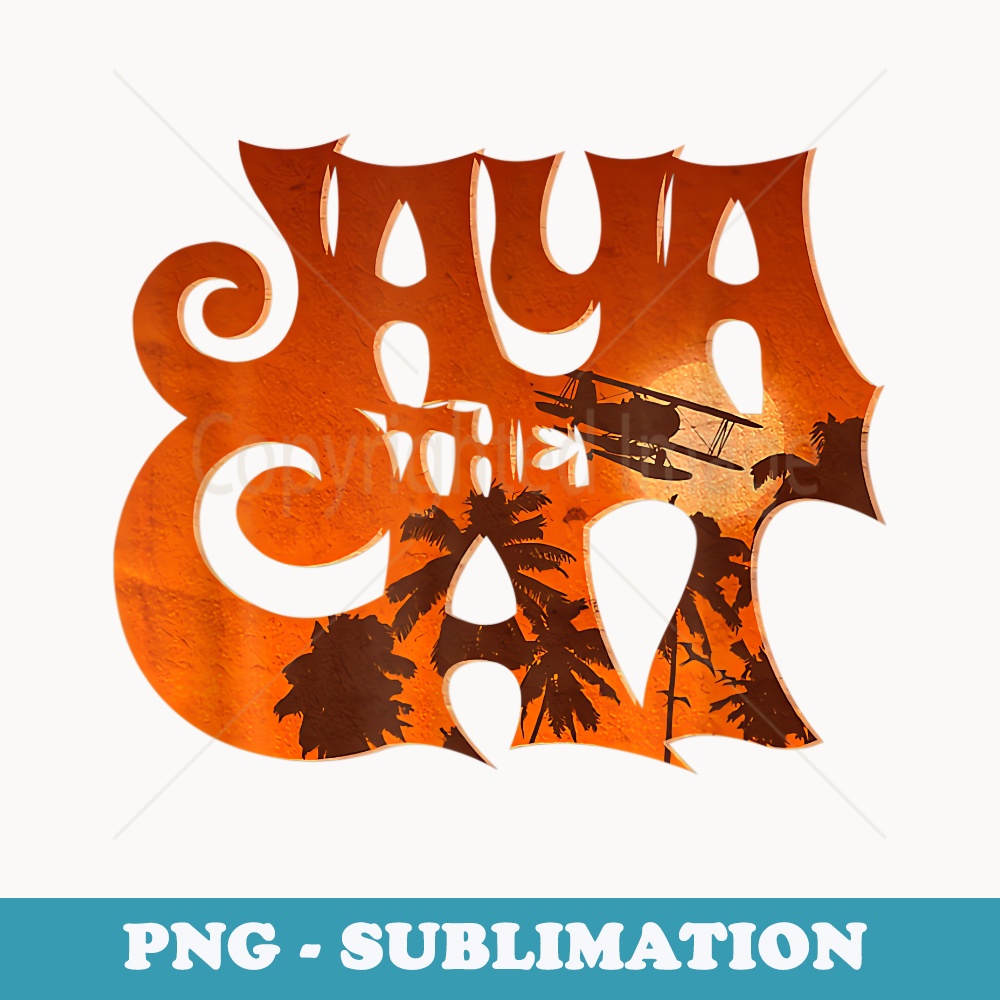 Jaya He Cat Dutch Music Band - Sublimation PNG File