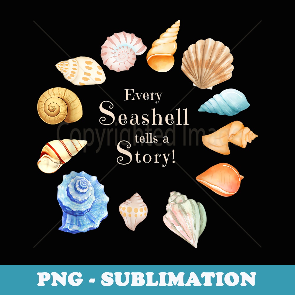 Family Beach Vacation, Seashell Collector, s Mens - Trendy Sublimation Digital Download