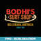 s Bodhis Surf Shop Retro - Professional Sublimation Digital Download