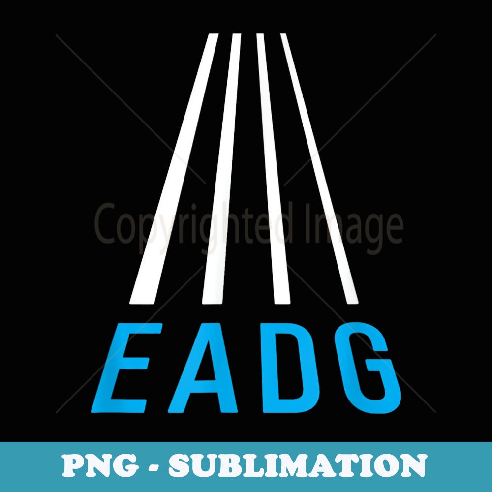 EADG 4 String Bass Guitar Player Bassist Perspective - Sublimation PNG File