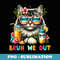 Cute Last Day Of School Year Summer Cat Bruh We Out For - PNG Sublimation Digital Download