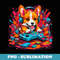 Gaming Corgi Crew Best Friend Corgi Puppy Gamer Graphic - Stylish Sublimation Digital Download