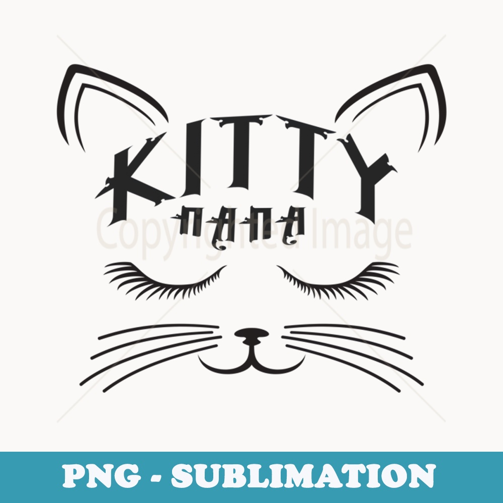 Kitty Nana - Creative Sublimation PNG Download