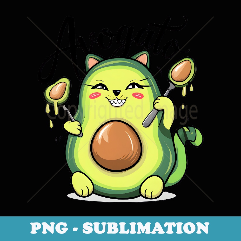 Cinco De Mayo Meow Avogato Cat Avocado Mexico kid Boys Girls - Aesthetic Sublimation Digital File