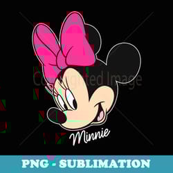 disney mickey and friends minnie mouse big face - professional sublimation digital download