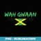 Wah Gwaan Short-Sleeve - Digital Sublimation Download File
