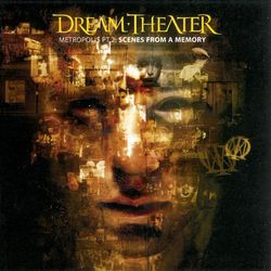 dream theater (metropolis pt 2 scenes from a memory) album cover poster
