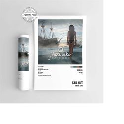 sail out-jhen aiko music album poster / high quality music cover print / a4 / a3 / a2 / a1