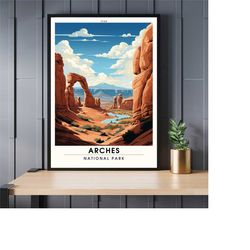 arches national park print | us national parks print | national parks poster