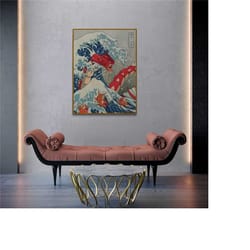 gyarados pokemon japan style poster, pokemon poster, pokemone gift, gifts for him, anime wall art, video game poster, gi