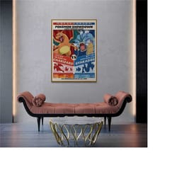 charizard vs gyarados pokemon poster, pokemon art, pokemon poster, gifts for him, anime wall art, video game poster, gif