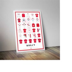 brest jerseys poster