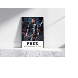 unleash your inner football fanatic with neymar jr posters | buy one | get another free | leo messi and diego maradona |