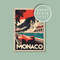 Monaco Grand Prix Vintage Travel Poster - Retro Aesthetic Wall Art, Vintage Travel Wall Art, Retro travel poster, Monaco, Formula One.jpg