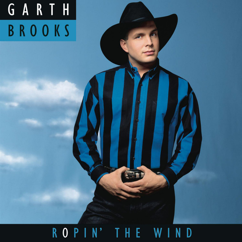 Garth Brooks (Ropin The Wind) Album Cover POSTER.jpg