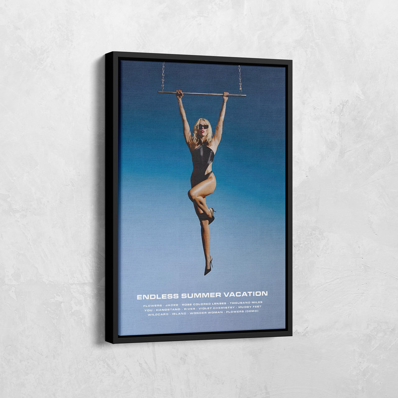 Miley Cyrus Flowers Poster, Miley Cyrus Poster, Endless Summer Vacation Album Cover Canvas, Music Gifts, Music Poster, Album Cover Posters.jpg