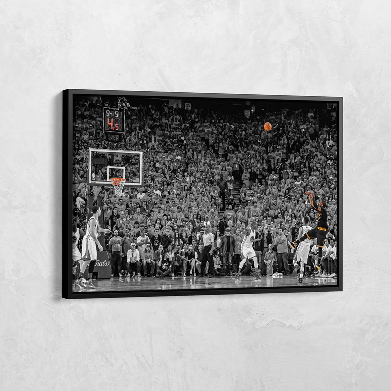 Ray Allen Clutch Shot Canvas, Ray Allen Buzzer Beat Poster, Miami Heat, NBA Prints, Basketball Wall Art, Basketball Decor, NBA Art Posters.jpg
