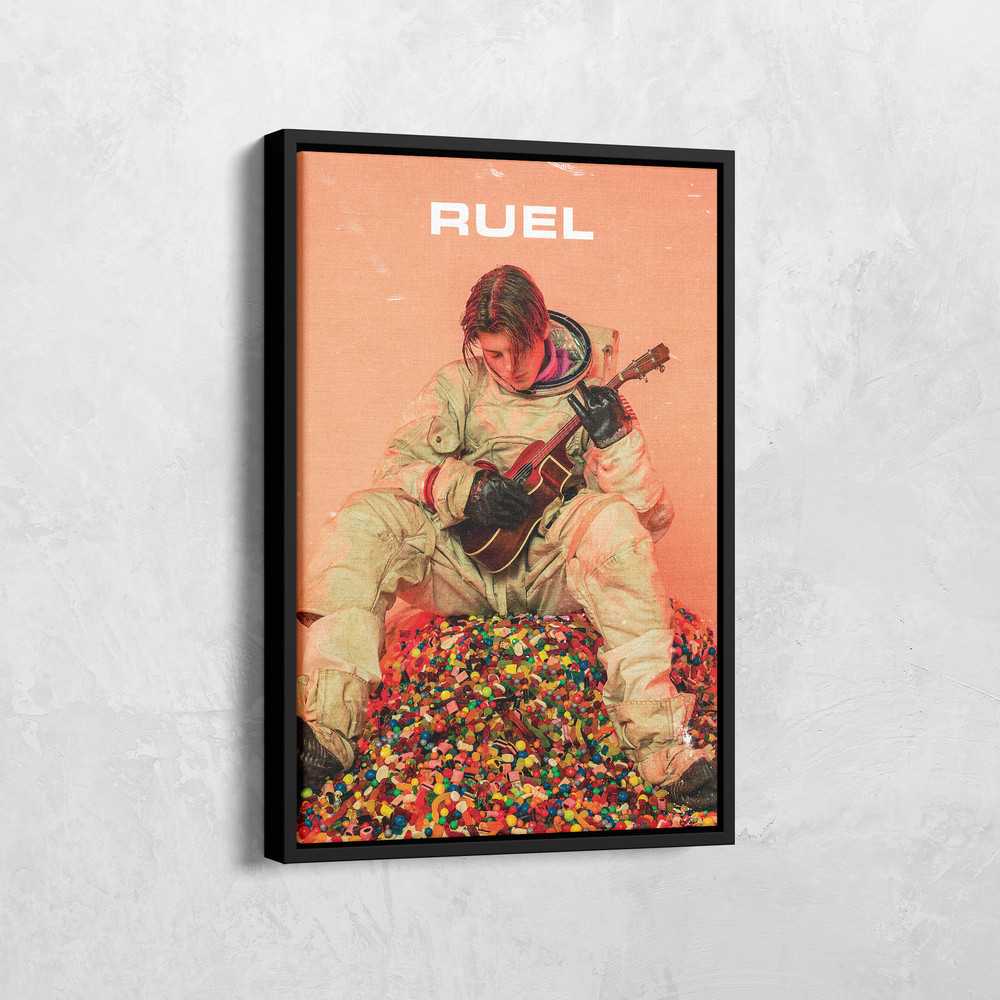 Ruel Poster, Ruel Free Time Album Canvas, 4th Wall Album Cover, Music Album, Free Time Album Poster, Album Tracklist Print, Music Decor.jpg