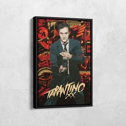 tarantino lovers gifts, best movies art, tarantino poster, aesthetic posters, quentin tarantino fan, retro movie poster,