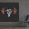 Abstract Dumbbell Decor, Dumbbell Art, Motivation Canvas, Gym Wall Art, Dumbbell Poster, Gym Room Decor, Sports Gift.jpg