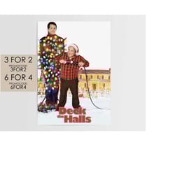 deck the halls 2006 poster - christmas xmas festive season movie poster art film print gift dth002