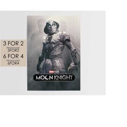 moon knight poster - tv movie poster art film print gift mk002