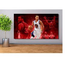 stephen curry wall art, stephen curry canvas, stephen curry poster, stephen curry painting, stephen curry print, stephen