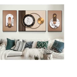 abstract marble grain wood grain prints, abstract wall art, home decor art, light luxury printing art, canvas print, mod