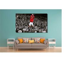 cristiano ronaldo canvas wall art,cristiano ronaldo poster,cristiano ronaldo canvas,cr7,cristiano ronaldo print,gift for