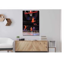 ja morant canvas, memphis grizzlies canvas wall art,dunk poster,nba canvas,memphis grizzlies wall art,ja morant poster,