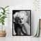 Jean Harlow Black & White Old Photography Vintage American Movie Actress Fashion Cinema Monochrome Canvas Print Poster Framed Wall Art Decor.jpg