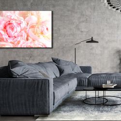 pink roses wall art, flower wall decor, home & office decoration, pink rose print art, nature artwork, bedroom gifts, la
