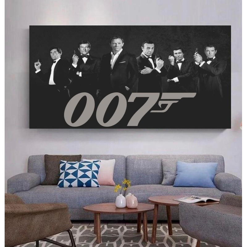 Bond Gift Poster, All Bonds, James Bond Print, James Bond Painting, James Bond Wall Art, James Bond, James Bond Canvas, James Bond Poste.jpg