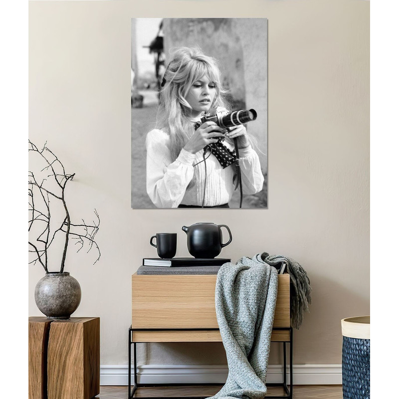 Bridget Bardot, Bridget Bardot Wall Art,Brigitte Bardot Poster,Brigitte Bardot Canvas,Black & White Print,Fashion Art Print,Ready to Hang.jpg