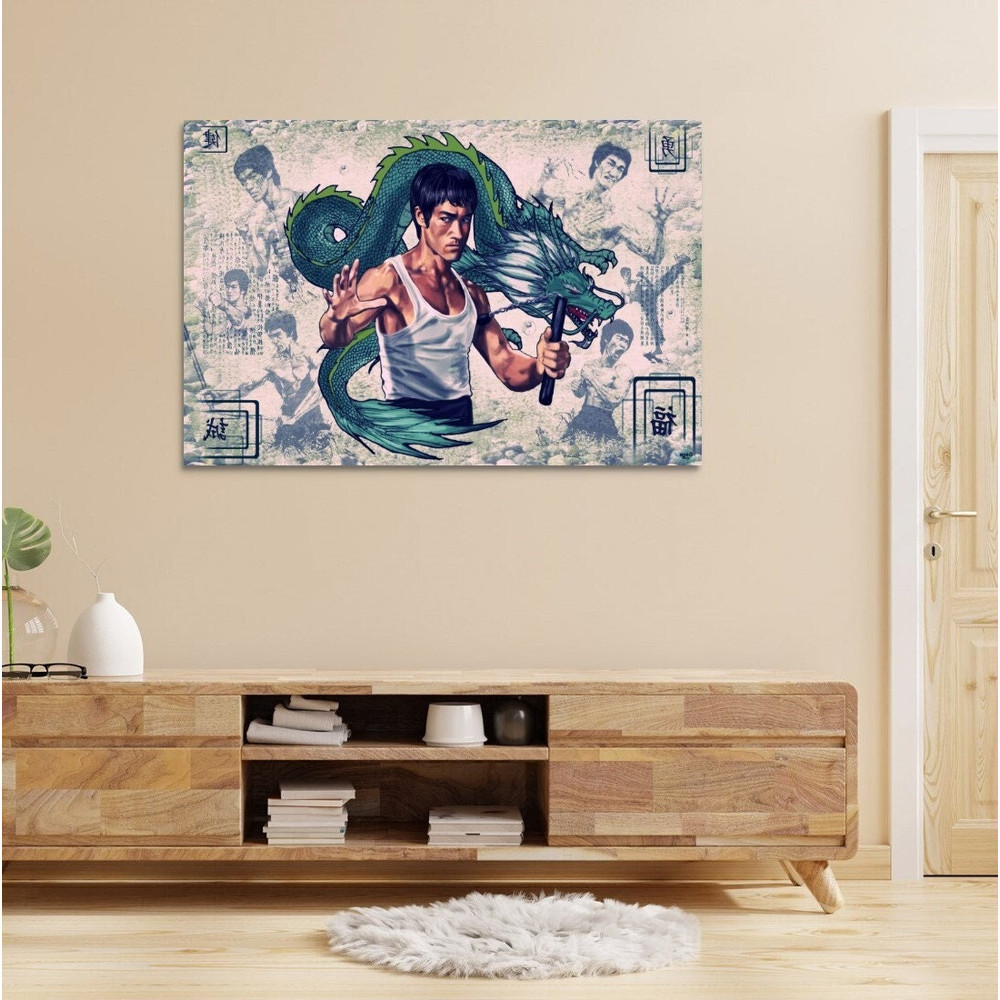 Bruce Lee Poster Art,Bruce Lee Abstract Print Art Canvas,Bruce Lee Canvas Wall Art,Gym Motivation Canvas Prints,Fitness Room Decor Print Art 1.jpg