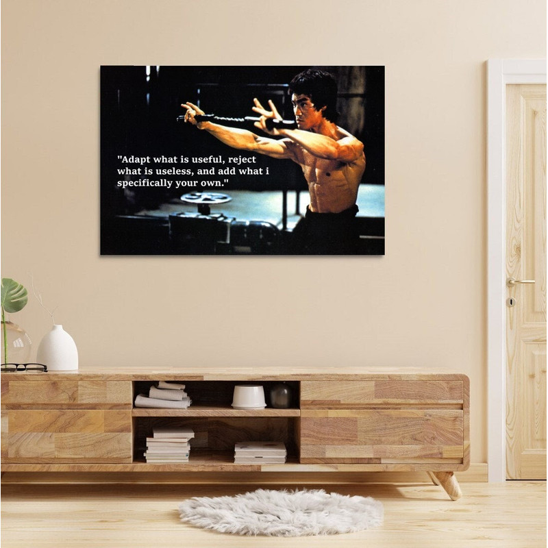 Bruce Lee Poster Art,Bruce Lee Abstract Print Art Canvas,Bruce Lee Canvas Wall Art,Gym Motivation Canvas Prints,Fitness Room Decor Print Art 2.jpg