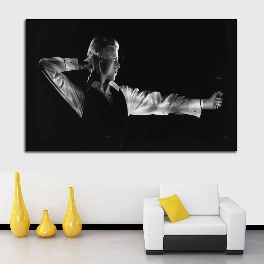 David Bowie Canvas, David Bowie Poster, Singer Wall Decor, Music Fan Gift, Music Wall Art,David Bowie Poster, Pop Art, Home Wall Decoration.jpg