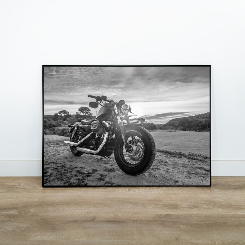 Harley Davidson Poster, Harley Davidson Print, Harley Davidson Wall Art, Vintage Motorbike Poster, Vintage Motorbike Wall Art 1.jpg