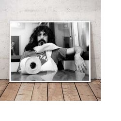 frank zappa music poster canvas wall art picture for living room home decor (no frame)