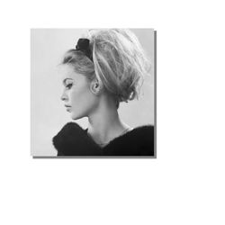 brigitte bardot print, brigitte bardot canvas, ready to hang, brigitte bardot poster, brigitte bardot wall art, brigitte