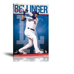 cody bellinger poster, mlb sports print, sports player print, framed art print , wall art, home decor, canvas print