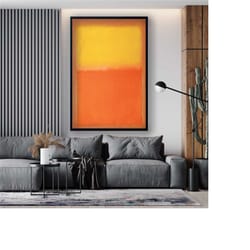 mark rothko art reproduction, modern expressionism wall art, mark rothko home decor, gift painting, office decor, abstra