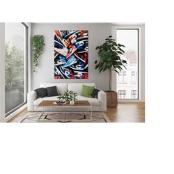 air jordan sneaker canvas painting, jordan shoes wall art, air jordan illustrated shoes poster, father's day gift, merry