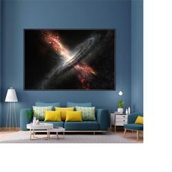 Space Canvas Art,  The Milky Way Galaxy, Cosmic Canvas Art, NASA, Photography Wall Art, Canvas Wall Art, Iconic Wall Art