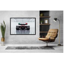 alfa-romeo 2023 formula1 c43 race car, f1 office decor, new season f1 gift, f1 grand prix canvas painting, formula one g
