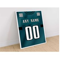eagles jersey poster